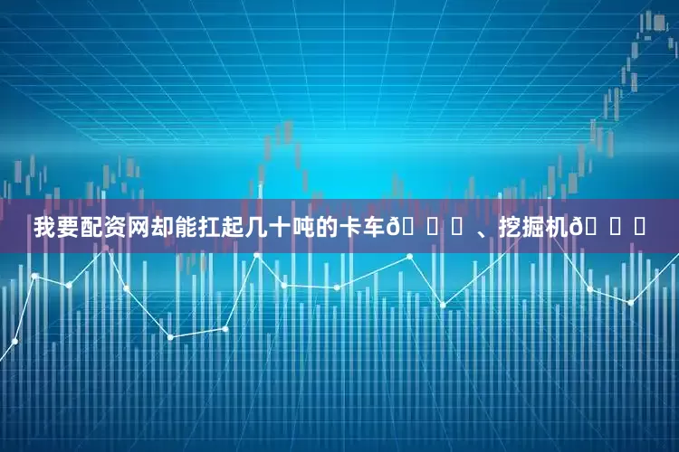 我要配资网却能扛起几十吨的卡车🚚、挖掘机🚜